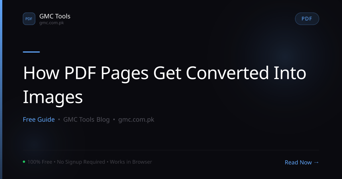 How Does a PDF Page Get Turned Into a Sharp Image File?