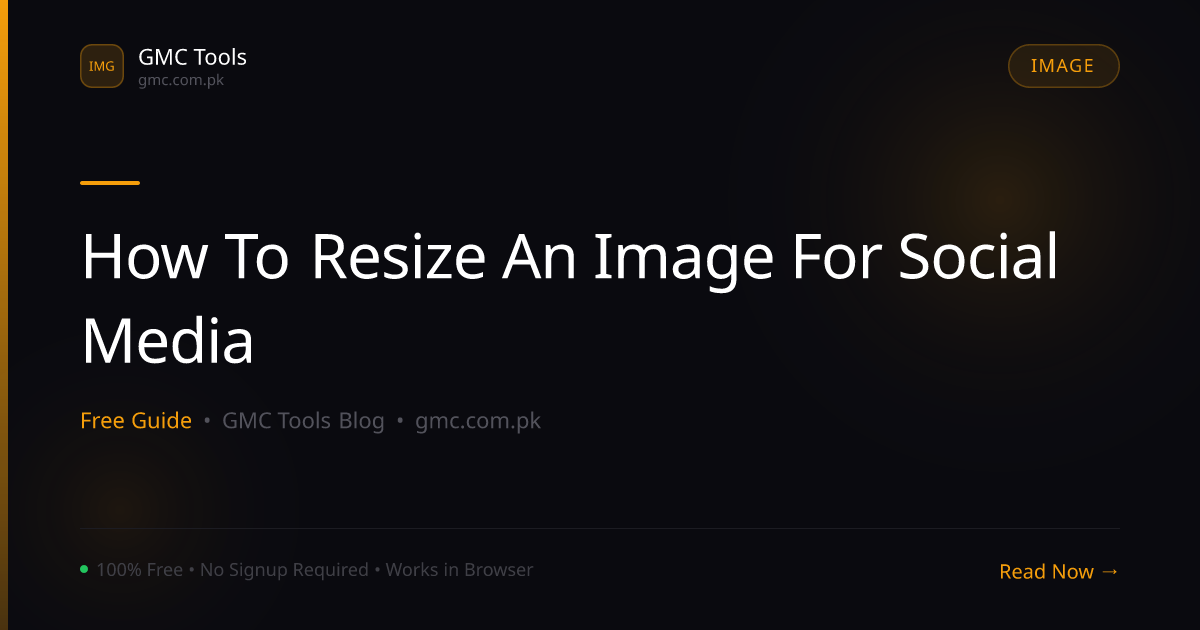 How to Resize an Image for Social Media the Right Way