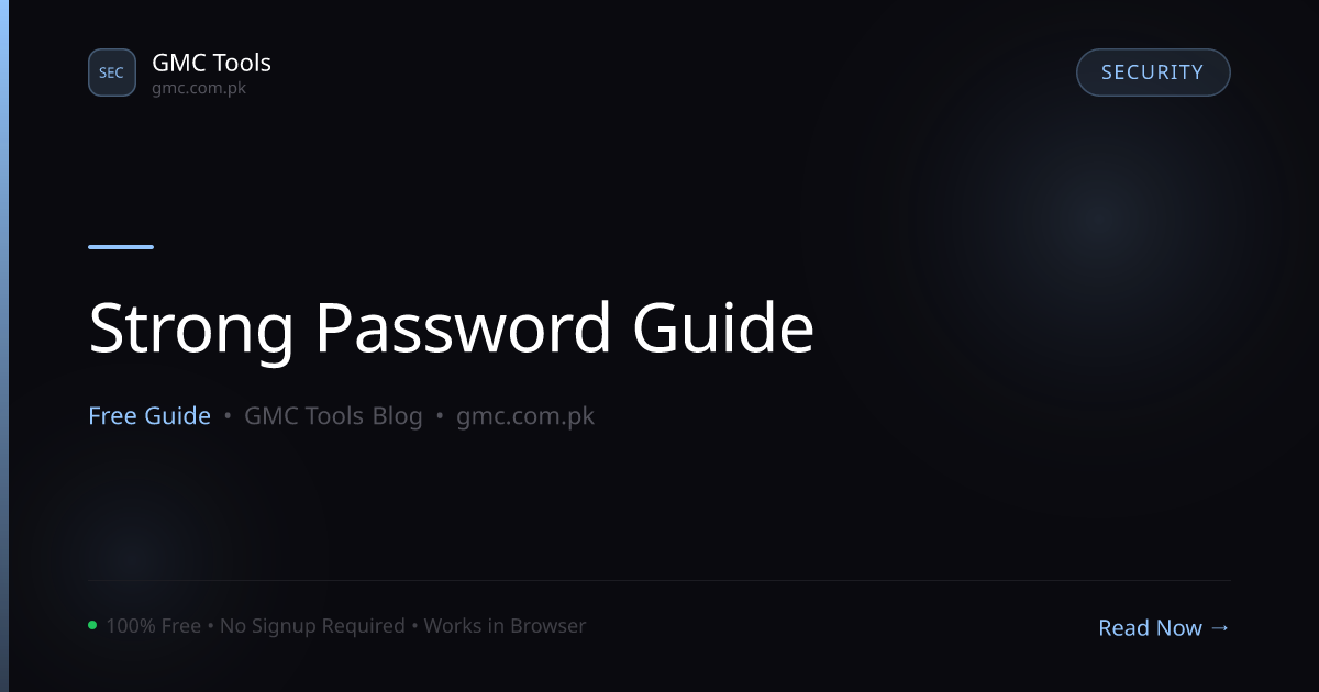 How to Create Strong Passwords That Hackers Can't Crack