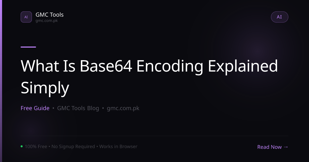 What Is Base64 Encoding? (Explained With Simple Examples)