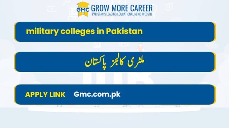 Best 7 Military Colleges In Pakistan 2022