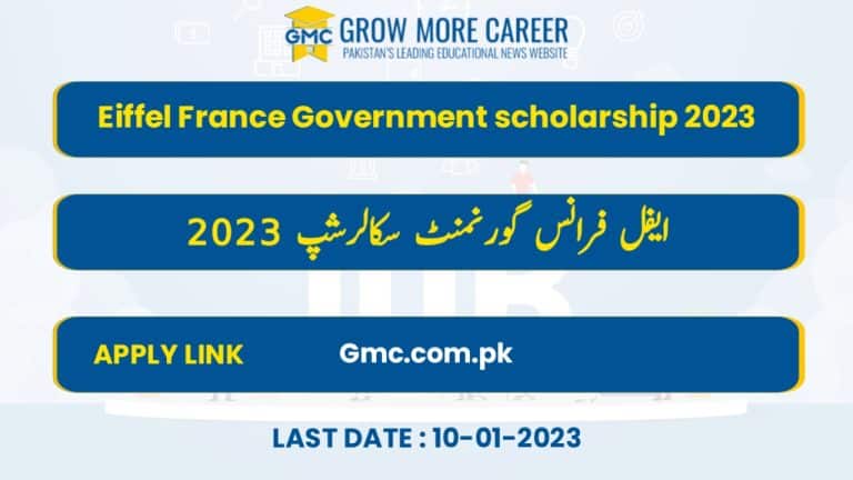 Eiffel France Government Scholarship 2023 Fully Funded