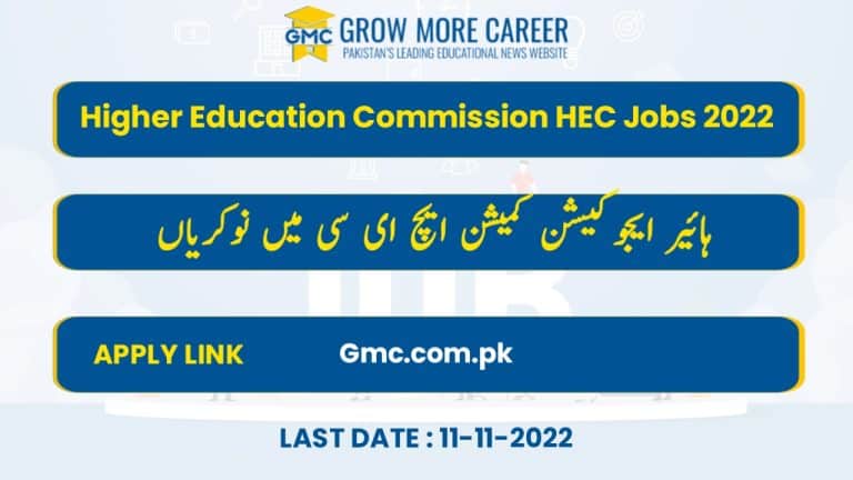 Higher Education Commission Hec Jobs 2022