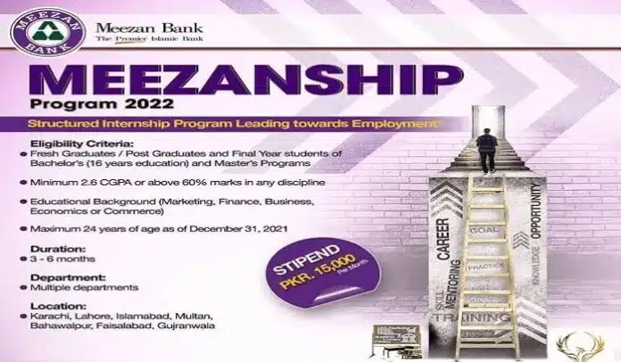 Meezanship Program 2022 | Meezan Bank Internships 2022