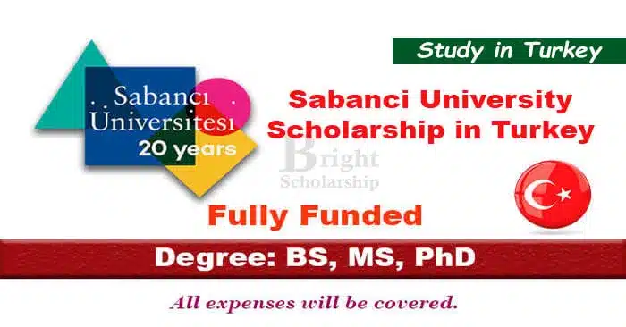Sabanci University Scholarships 2023, Turkey