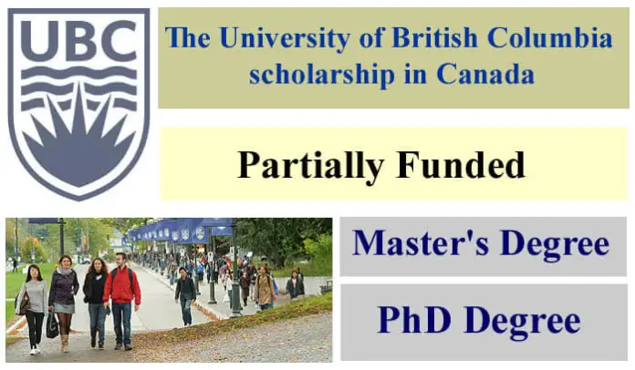 University Of British Columbia Scholarship 2023