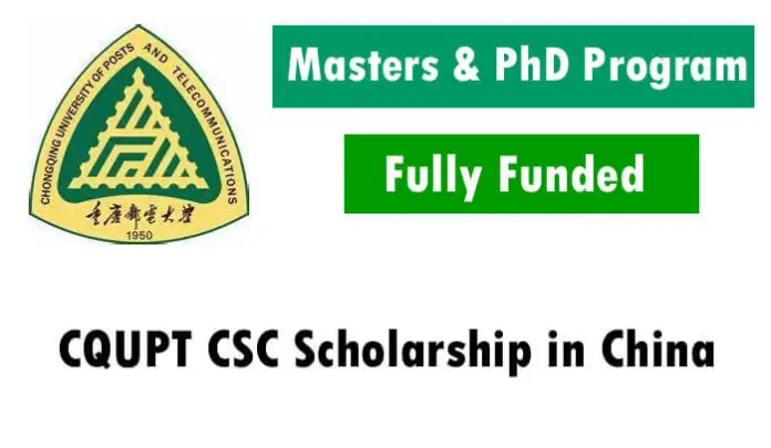 Cqupt Fully Funded Csc Scholarship 2023 In China