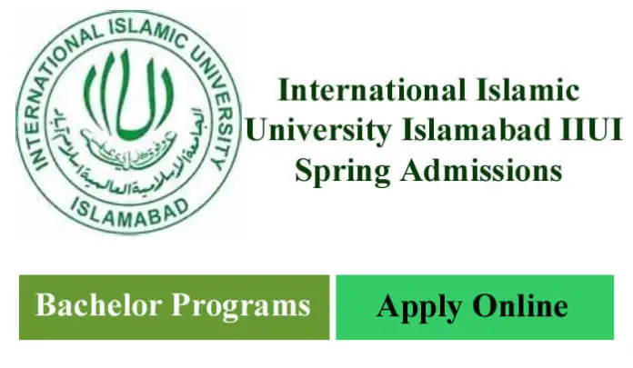 International Islamic University Islamabad Iiui 2023 Spring Admissions