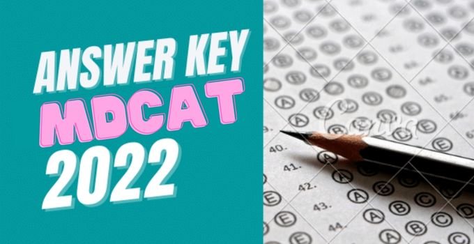 PMC MDCAT Answer Key 2022 