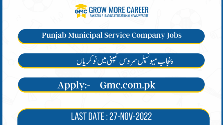 Punjab Rural Municipal Service Company Jobs 2022