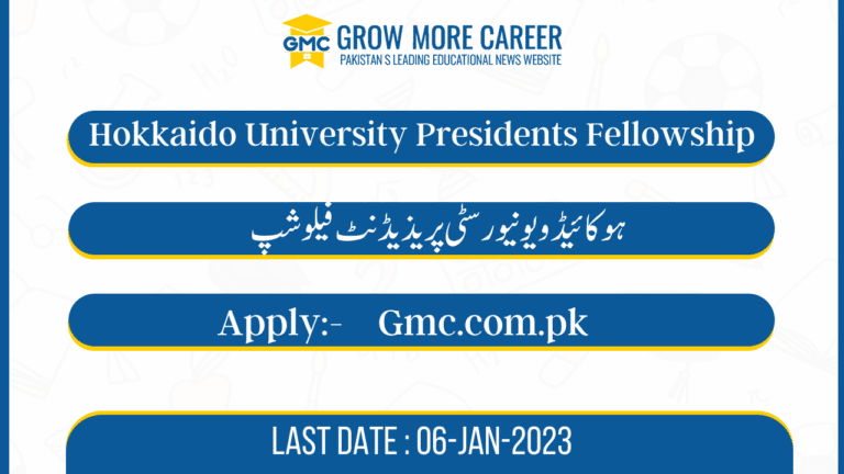 Hokkaido University Presidents Fellowship 2023-24
