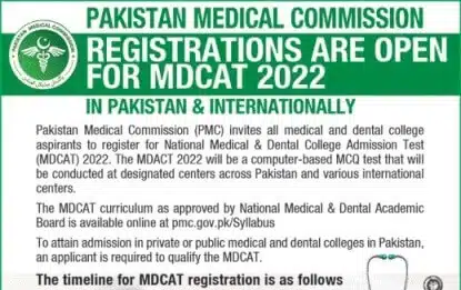 Pmc Mdcat Result 2022