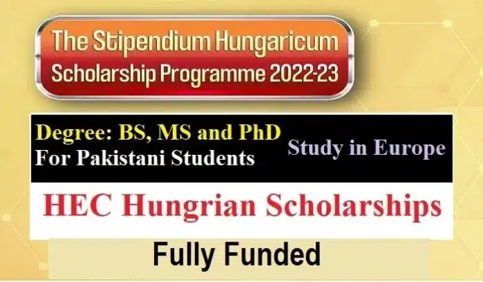 Hec Stipendium Hungaricum Scholarship 2023-24