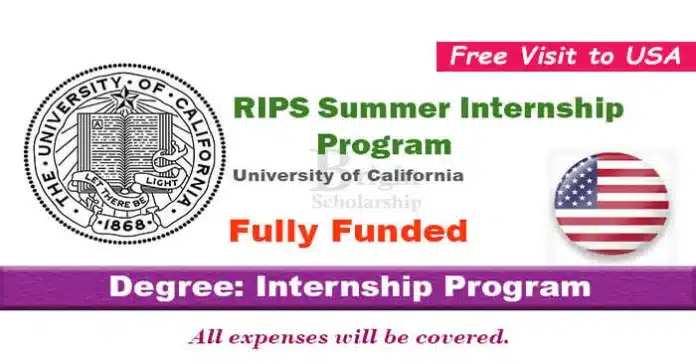 Rips Summer Internship Program 2023-24 In United States