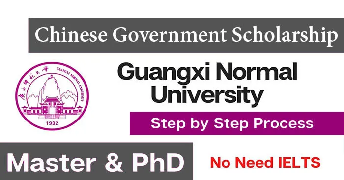 Guangxi Normal University Csc Scholarship 2023-24 In China