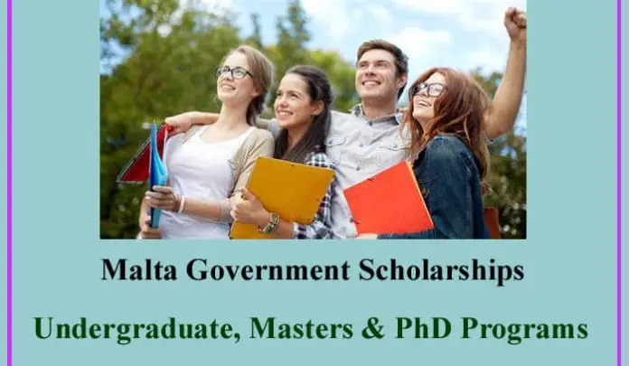 Malta Government Scholarships