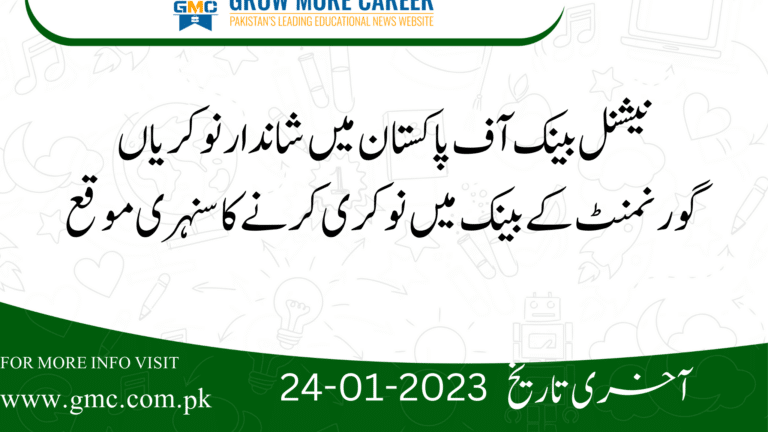 Nbp Jobs 2023 Apply Online Latest Pakistan Jobs 2023