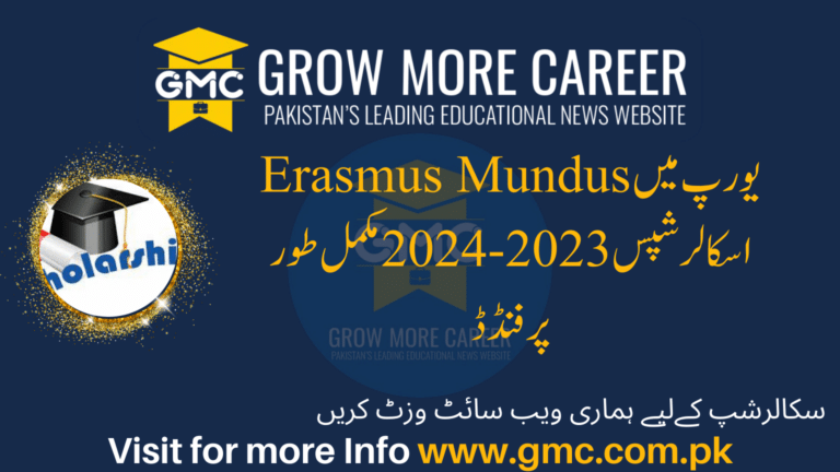 Erasmus Mundus Scholarships 2023-2024 In Europe Fully Funded