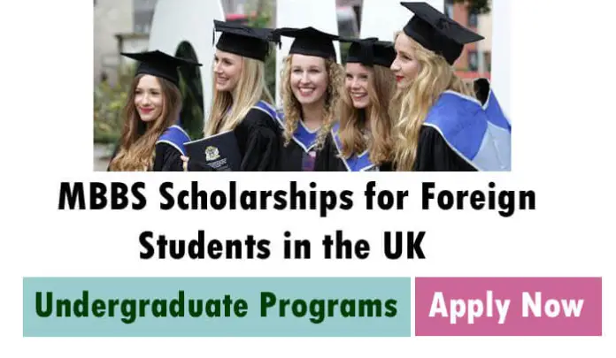 Mbbs Scholarships For Foreign Students 2023 In The Uk