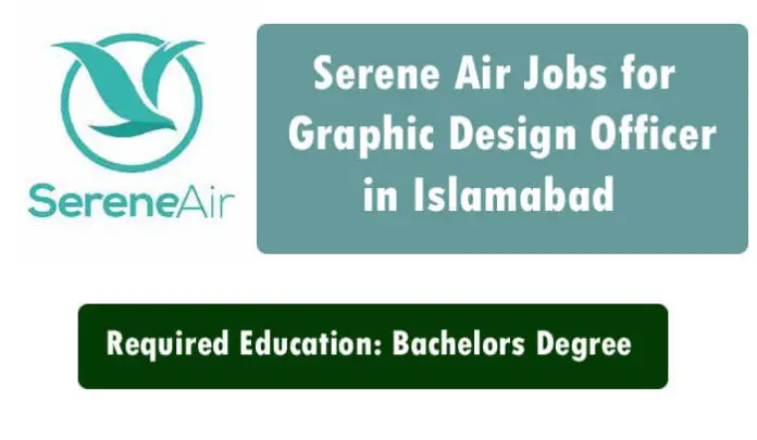 Serene Air Jobs 2023 For Graphic Design Officer In Islamabad