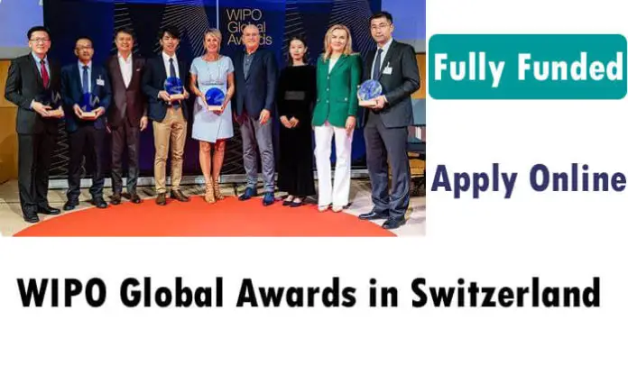 Wipo Fully Funded Global Awards 2023 In Switzerland