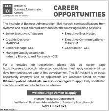 Iba Karachi Jobs 2023