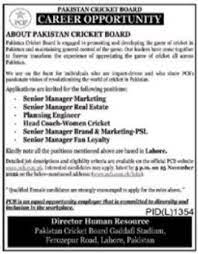 Pakistan Cricket Board Jobs March 2023: