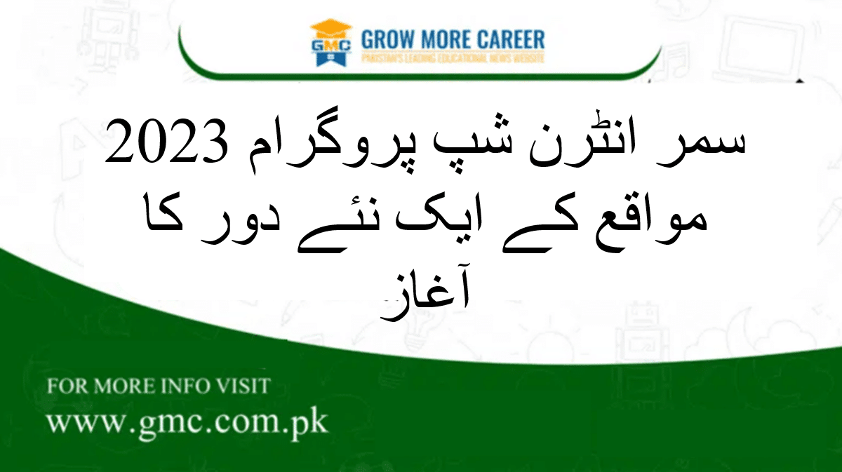 Summer Internship Program 2023: Launching New Opportunities