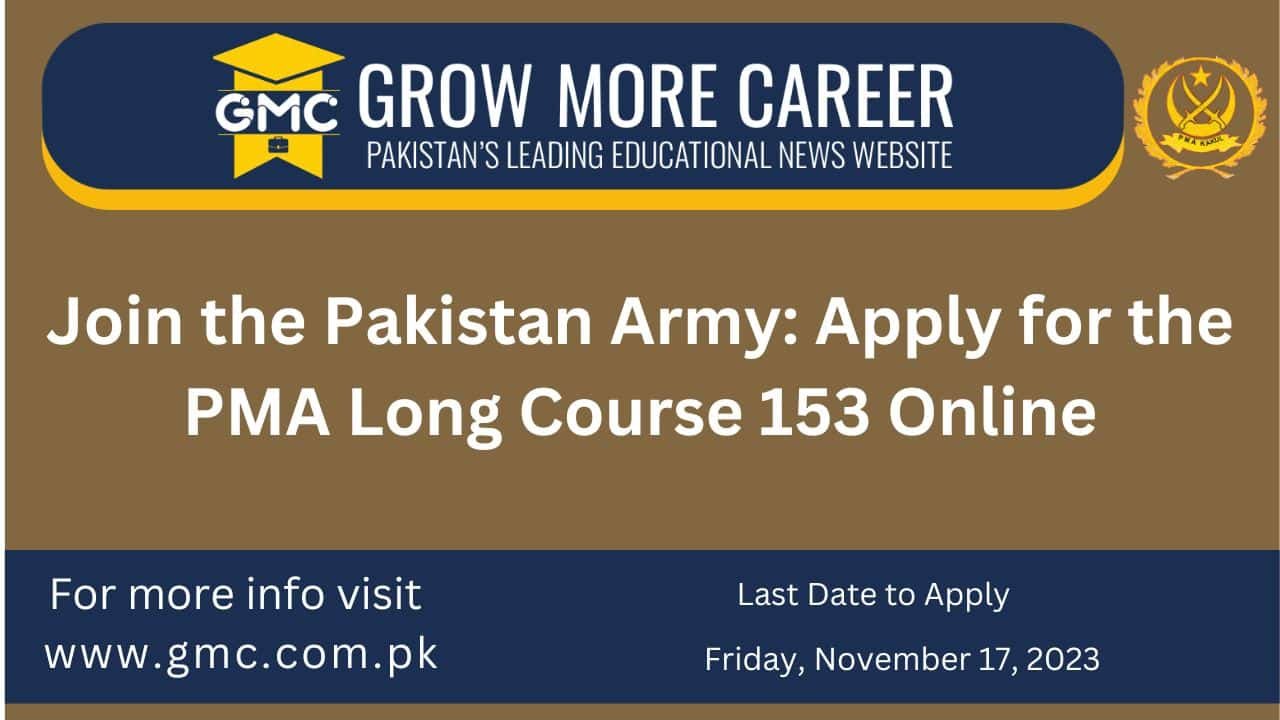 Apply for the PMA Long Course 153