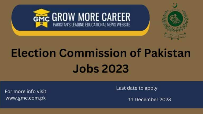 Election Commission Of Pakistan Jobs 2023