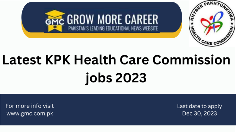 Kpk Health Care Commission Jobs