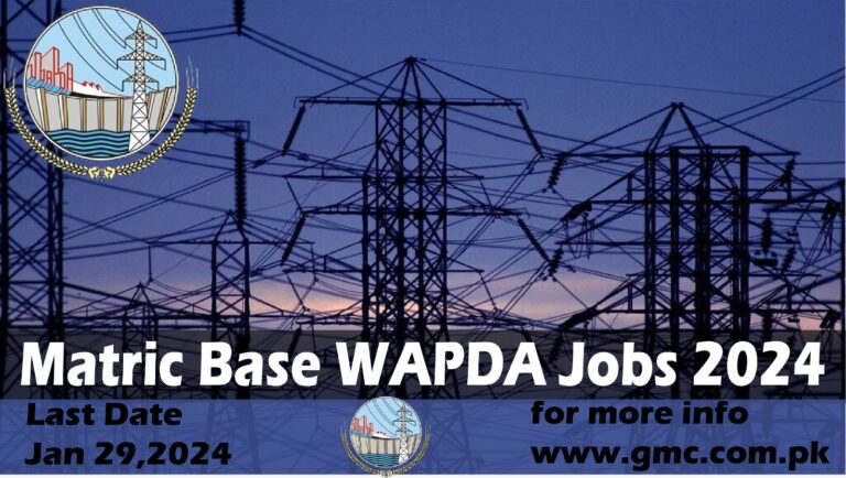 Latest Wapda Jobs 2024