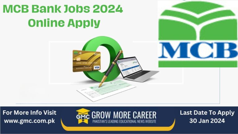 Mcb Bank Jobs 2024 Online Apply