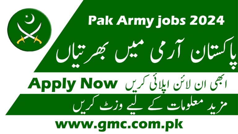 Join Pak Army Jobs 2024 – Apply Now