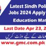 Latest Sindh Police Jobs 2024 Apply Online