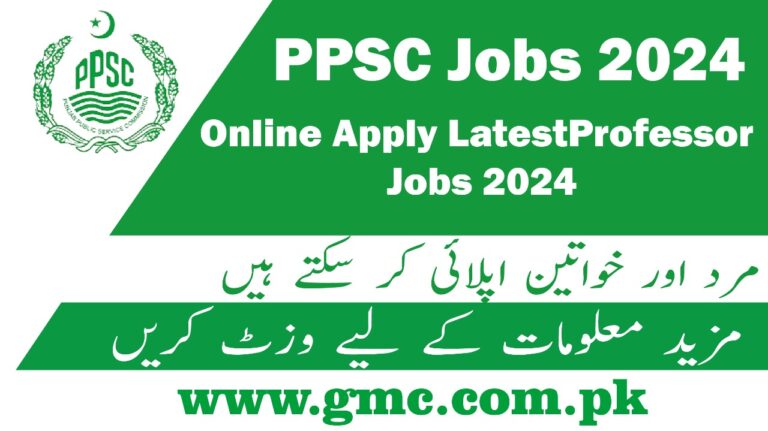 Ppsc Jobs 2024 Online Apply Latest Professor Jobs