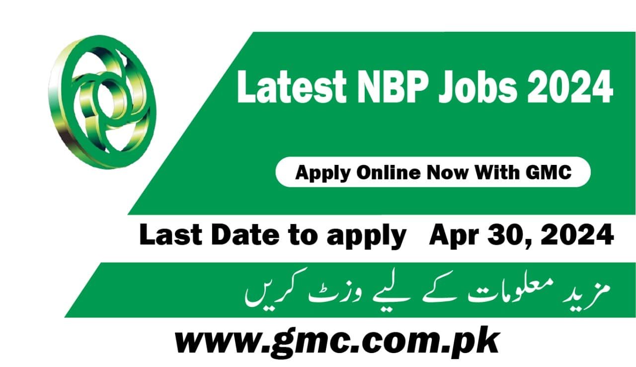 NBP Jobs 2024 Apply Online