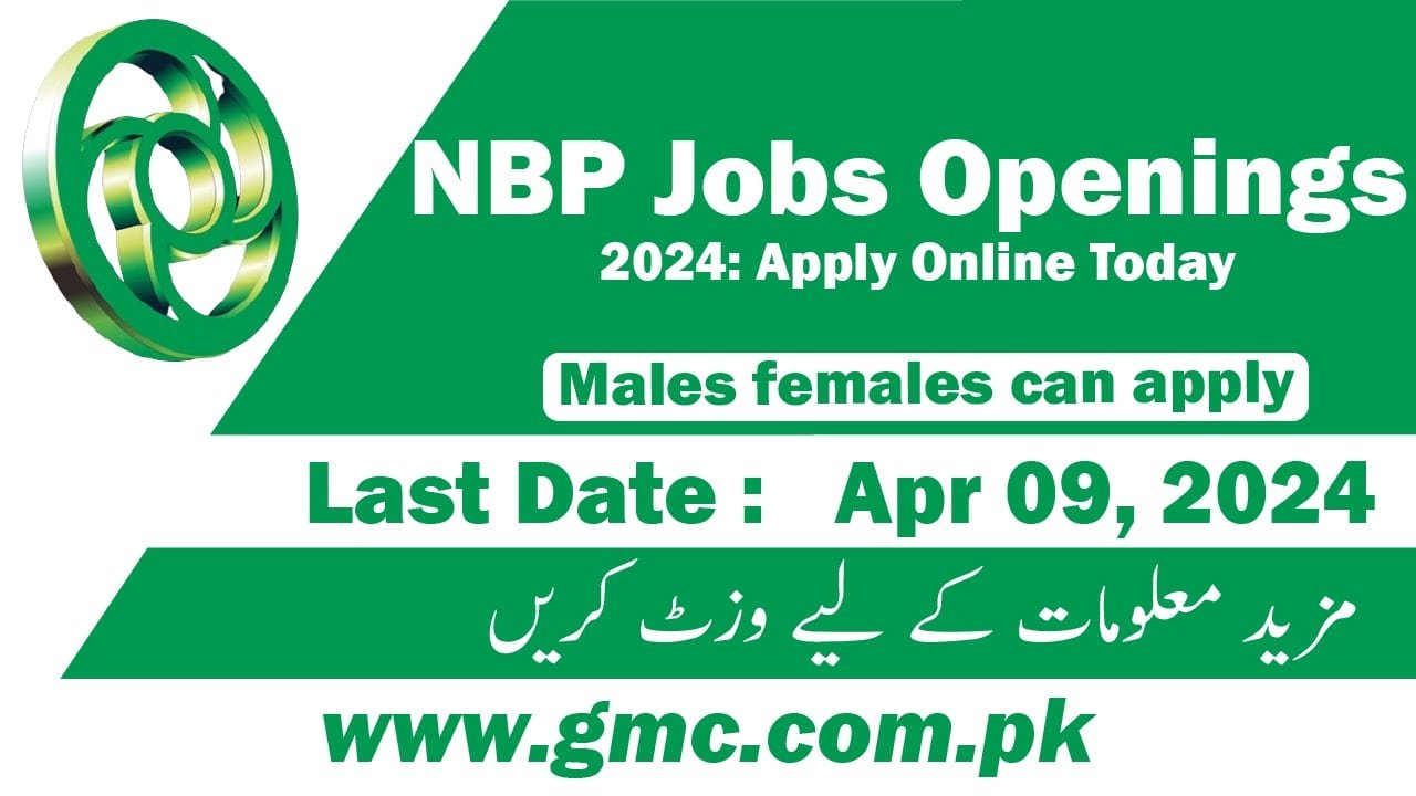 NBP Jobs 2024 Apply Online