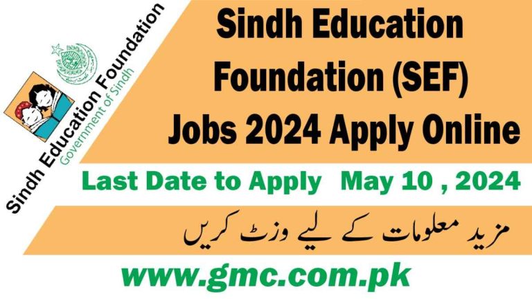 Sindh Education Foundation (Sef) Jobs 2024