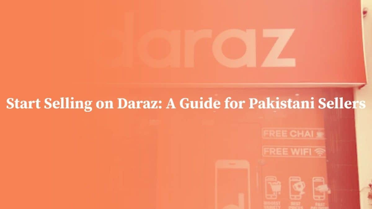 Start Selling on Daraz