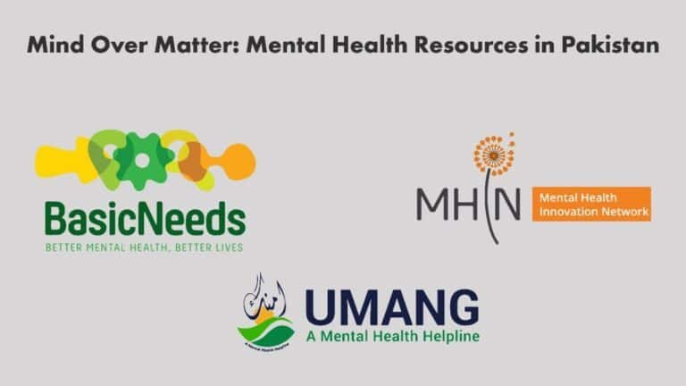 Mental Health Resources In Pakistan