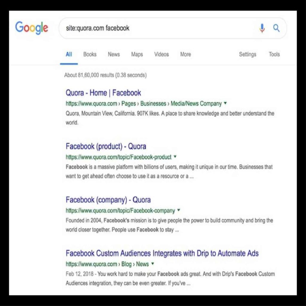 Search Within A Specific Website