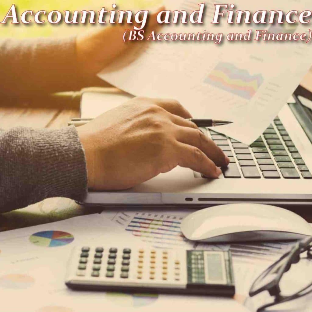 Accounting And Finance (Bs Accounting And Finance)