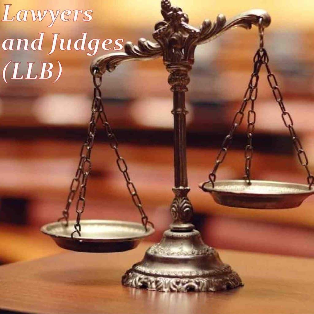 Lawyers And Judges (Llb)