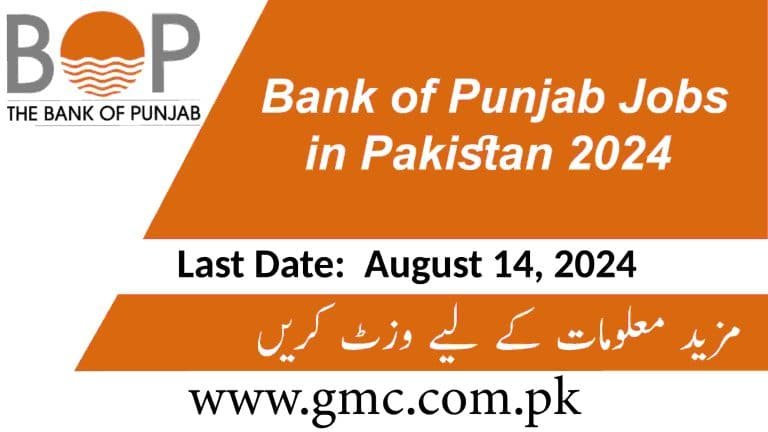 Bank Of Punjab Jobs In Pakistan 2024