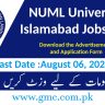 Numl University Islamabad Jobs 2024