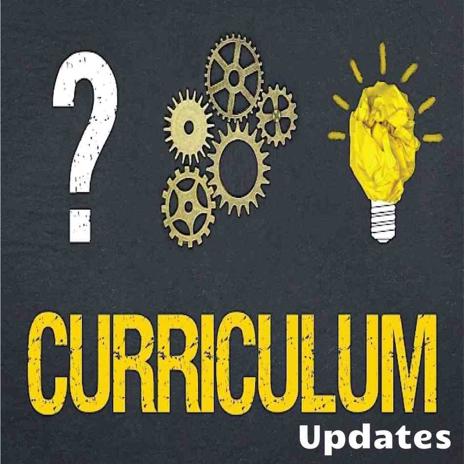 Curriculum Updates