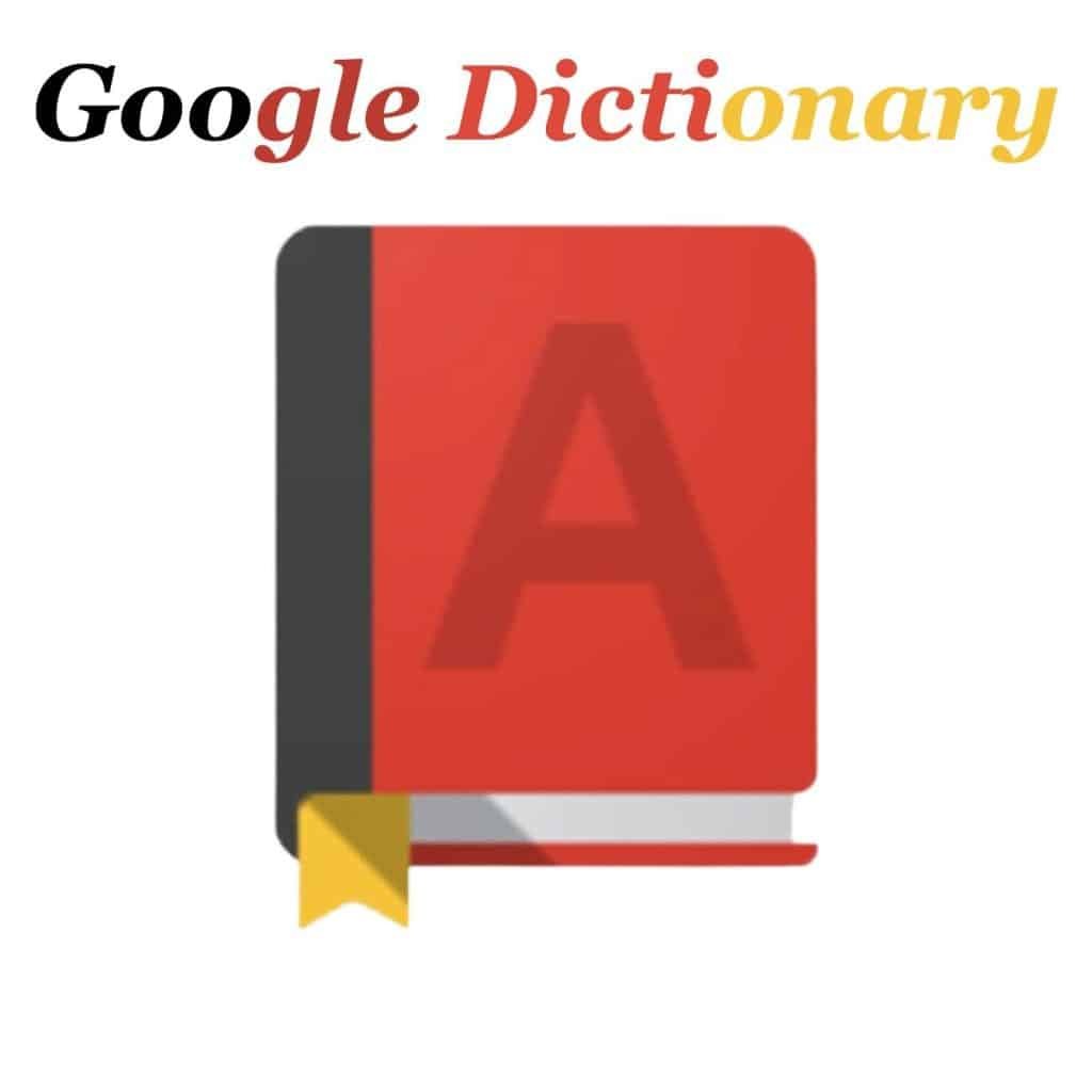 Google Dictionary