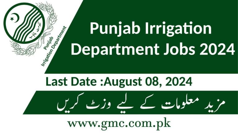 Punjab Irrigation Department Jobs 2024