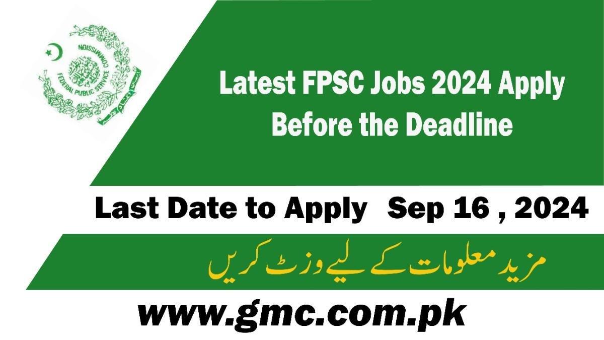 FPSC Jobs 2024